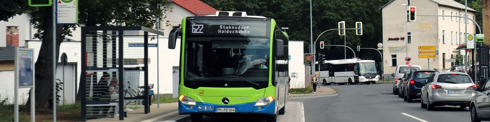 Regiobus in Stahnsdorf, Foto: Gemeinde Stahnsdorf