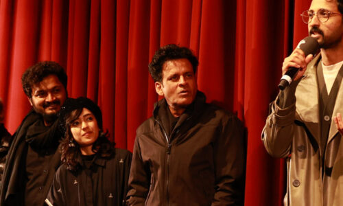 Berlinale 2024 in Kleinmachnow, Team von "The Faible", Indien