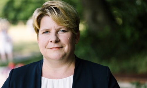 Tina Reich, SPD Teltow, Bürgermeisterkandidatin Stahnsdorf 2024, Foto: Annette Koroll